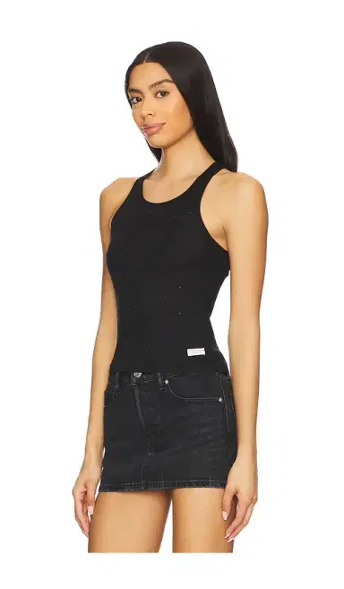 Alexander Wang Hotfix Classic Racer Tank | Thumbnail 2 Alexander Wang Hotfix Classic Racer Tank | Thumbnail 2