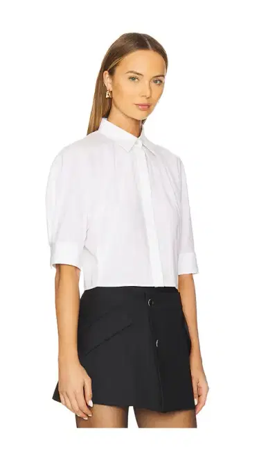 Helmut Lang Short Sleeve Articulated Top | Thumbnail 2 Helmut Lang Short Sleeve Articulated Top | Thumbnail 2
