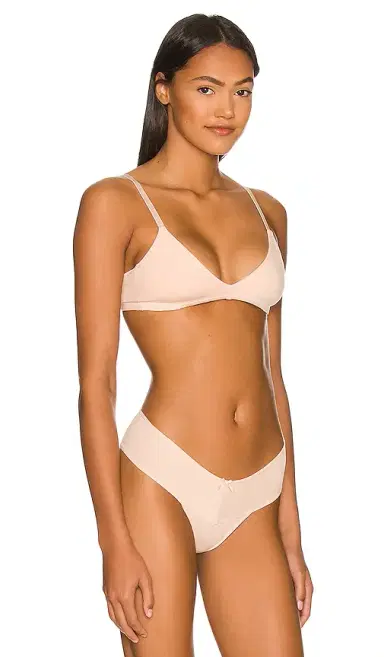 eberjey Pima Stretch Cotton V Bralette | Thumbnail 2 eberjey Pima Stretch Cotton V Bralette | Thumbnail 2