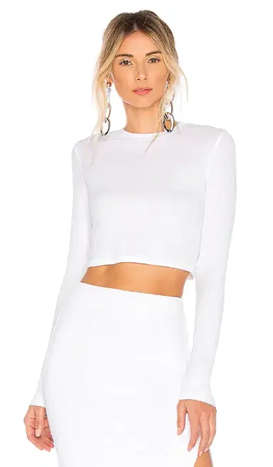 COTTON CITIZEN Verona Crop Long Sleeve | Thumbnail 2 COTTON CITIZEN Verona Crop Long Sleeve | Thumbnail 2
