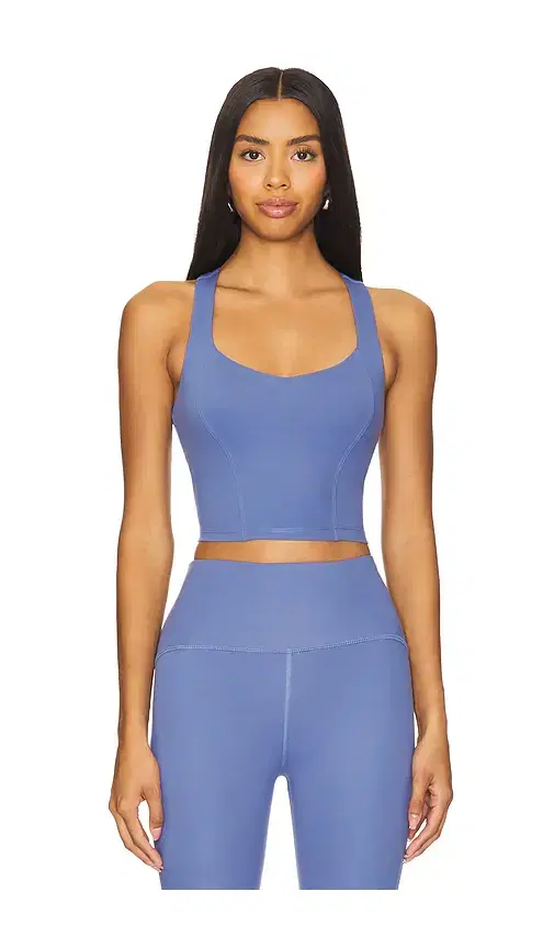 Powerbeyond Intensity Racer Cropped Tank Top Powerbeyond Intensity Racer Cropped Tank Top