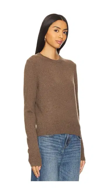 White + Warren White + Warren Cashmere Shrunken Crewneck | Thumbnail 2 White + Warren White + Warren Cashmere Shrunken Crewneck | Thumbnail 2