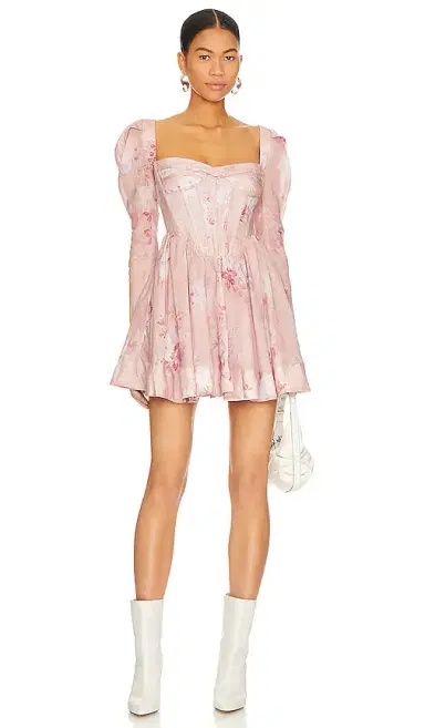 Bardot Evermore Floral Mini Dress | Thumbnail 1 Bardot Evermore Floral Mini Dress | Thumbnail 1