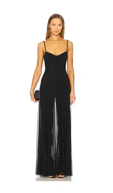 Norma Kamali Underwire Gown With Catsuit | Thumbnail 1 Norma Kamali Underwire Gown With Catsuit | Thumbnail 1