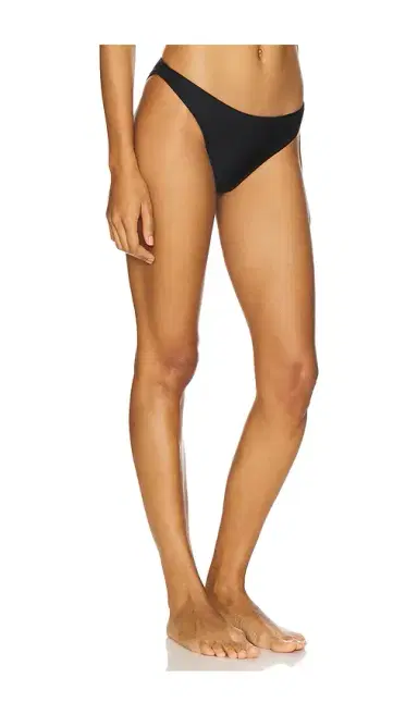 L'AGENCE Jean Solid Scoop Front Bikini Bottom | Thumbnail 2 L'AGENCE Jean Solid Scoop Front Bikini Bottom | Thumbnail 2
