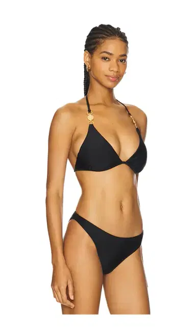 L'Agence Annabelle Solid Triangle Bikini Top | Thumbnail 2 L'Agence Annabelle Solid Triangle Bikini Top | Thumbnail 2
