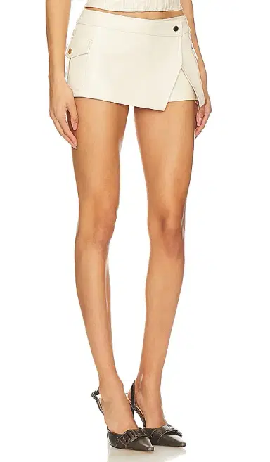 superdown Odessa Leather Skort | Thumbnail 2 superdown Odessa Leather Skort | Thumbnail 2