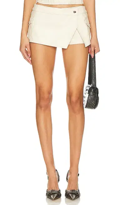 superdown Odessa Leather Skort | Thumbnail 1 superdown Odessa Leather Skort | Thumbnail 1