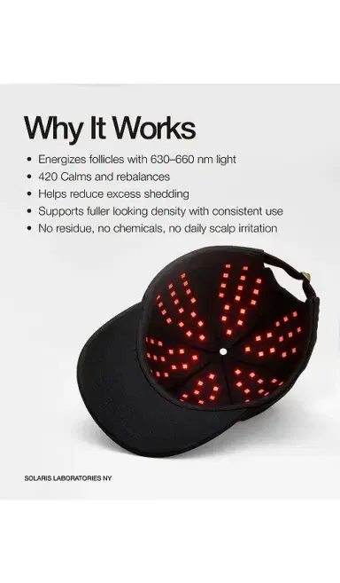Solaris Laboratories NY LED Hat Supporting Growth PRO | Thumbnail 2 Solaris Laboratories NY LED Hat Supporting Growth PRO | Thumbnail 2