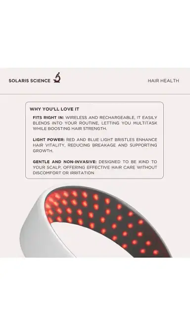 Solaris Laboratories NY Intensive Headband Supporting Growth | Thumbnail 2 Solaris Laboratories NY Intensive Headband Supporting Growth | Thumbnail 2