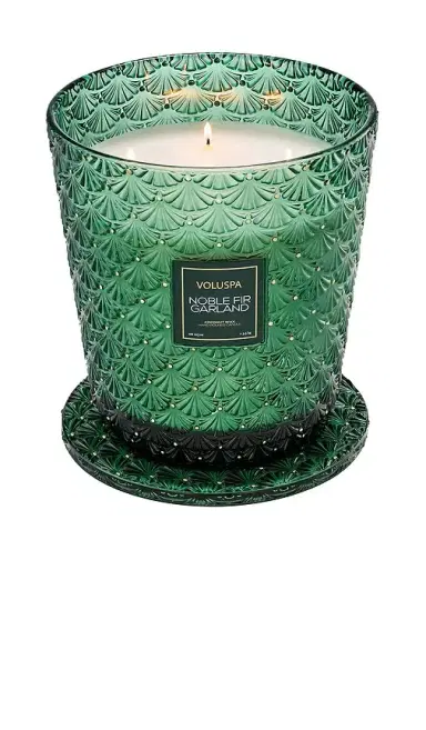 Voluspa Noble Fir Garland 5 Wick Hearth Candle | Thumbnail 2 Voluspa Noble Fir Garland 5 Wick Hearth Candle | Thumbnail 2