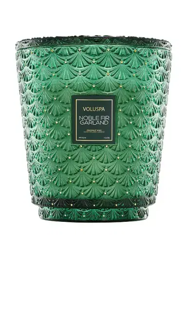 Voluspa Noble Fir Garland 5 Wick Hearth Candle | Thumbnail 1 Voluspa Noble Fir Garland 5 Wick Hearth Candle | Thumbnail 1