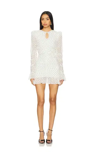 ROTATE Printed Long Sleeve Dress | Thumbnail 1 ROTATE Printed Long Sleeve Dress | Thumbnail 1