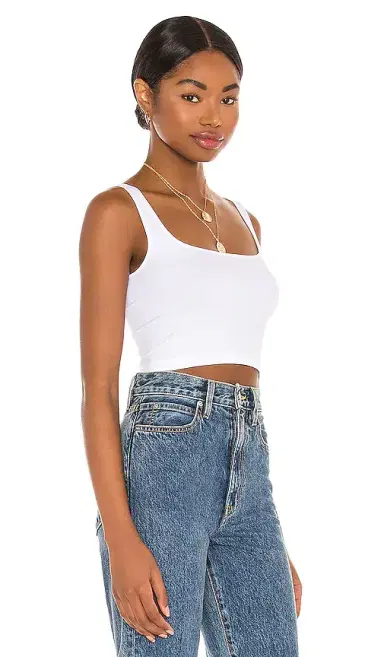 Free People Scoop Neck Crop Top | Thumbnail 2 Free People Scoop Neck Crop Top | Thumbnail 2
