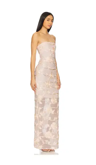 ROTATE Flower Mesh Tube Dress | Thumbnail 2 ROTATE Flower Mesh Tube Dress | Thumbnail 2