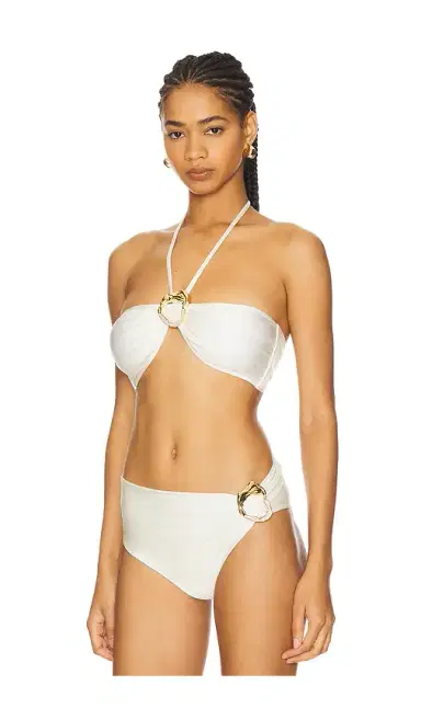 PatBO Jersey Sands Metallic Stone Bikini Top | Thumbnail 2 PatBO Jersey Sands Metallic Stone Bikini Top | Thumbnail 2