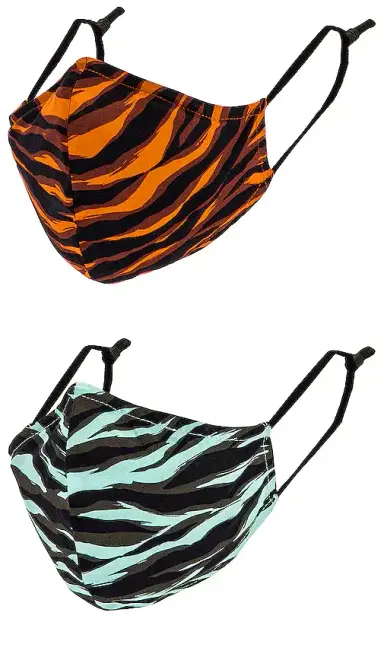 Jonathan Simkhai Standard Printed Cotton Pack of 2 Masks | Thumbnail 1 Jonathan Simkhai Standard Printed Cotton Pack of 2 Masks | Thumbnail 1