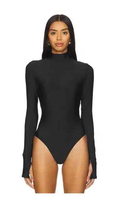 Heroine Sport x Mona Kattan Mock Neck Bodysuit | Thumbnail 2 Heroine Sport x Mona Kattan Mock Neck Bodysuit | Thumbnail 2