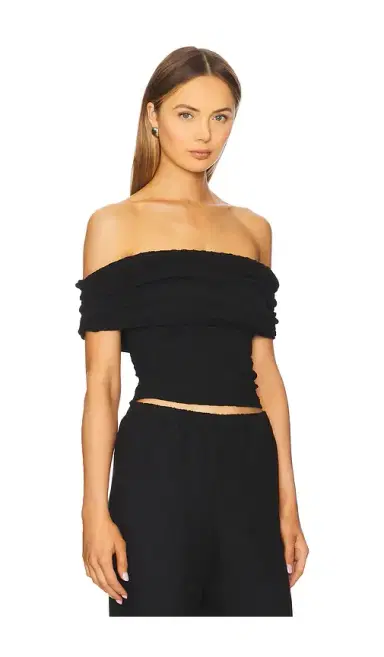 ASTR the Label Off Shoulder Textured Knit Top | Thumbnail 2 ASTR the Label Off Shoulder Textured Knit Top | Thumbnail 2