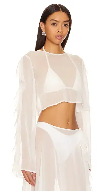 Shani Shemer Thoma Cropped Shirt | Thumbnail 2 Shani Shemer Thoma Cropped Shirt | Thumbnail 2