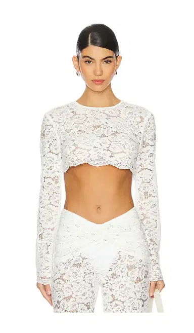 Shani Shemer Ella Crop Top | Thumbnail 1 Shani Shemer Ella Crop Top | Thumbnail 1
