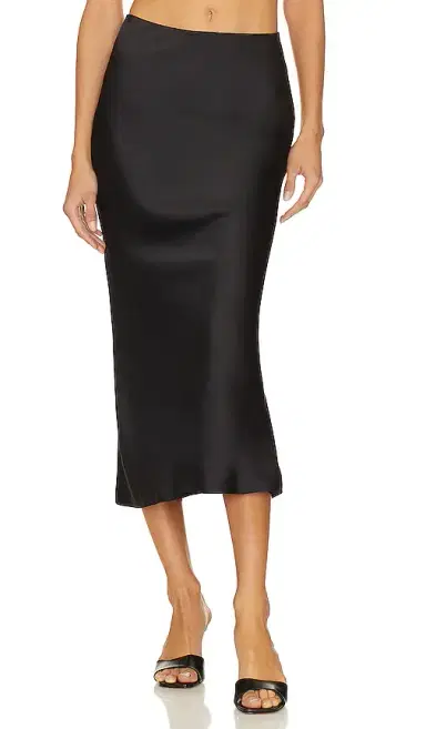 Norma Kamali X Revolve Bias Obie Skirt To Midcalf | Thumbnail 1 Norma Kamali X Revolve Bias Obie Skirt To Midcalf | Thumbnail 1