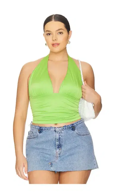 Good American Slinky Jersey Halter Top | Thumbnail 2 Good American Slinky Jersey Halter Top | Thumbnail 2