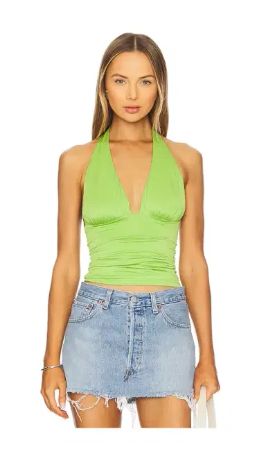 Good American Slinky Jersey Halter Top | Thumbnail 1 Good American Slinky Jersey Halter Top | Thumbnail 1
