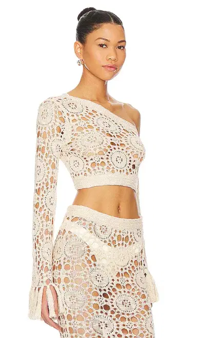 Tularosa Luanne Cold Shoulder Top | Thumbnail 2 Tularosa Luanne Cold Shoulder Top | Thumbnail 2