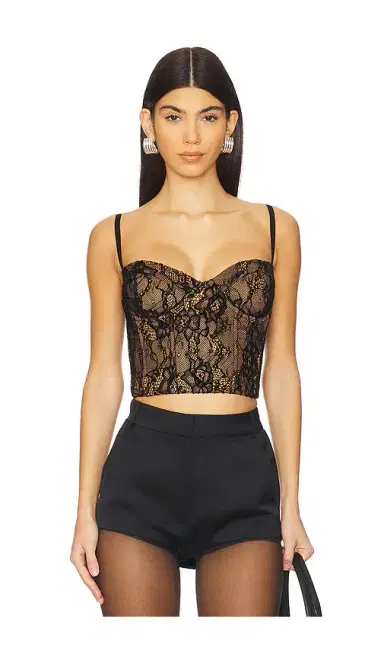 Good American Lace Bustier | Thumbnail 1 Good American Lace Bustier | Thumbnail 1