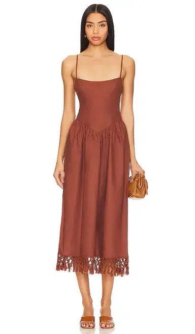 Tularosa Lexi Midi Dress | Thumbnail 1 Tularosa Lexi Midi Dress | Thumbnail 1