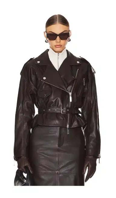 Camila Coelho Ambrosia Leather Moto Jacket | Thumbnail 1 Camila Coelho Ambrosia Leather Moto Jacket | Thumbnail 1