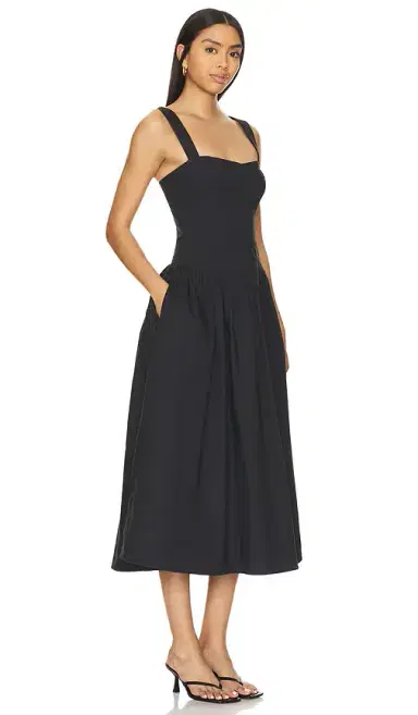Tularosa Allie Midi Dress | Thumbnail 2 Tularosa Allie Midi Dress | Thumbnail 2