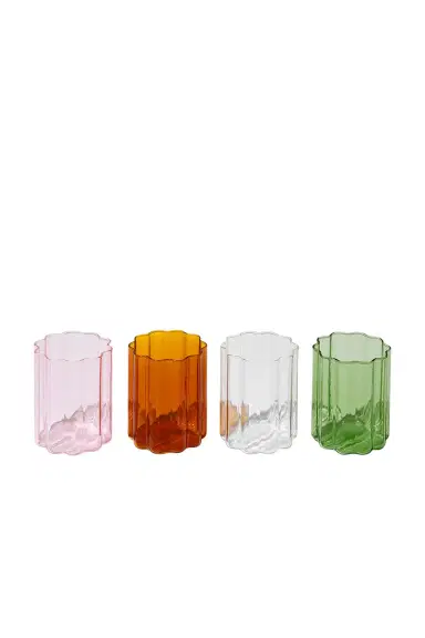 Fazeek Wave Glass Set Of 4 | Thumbnail 3 Fazeek Wave Glass Set Of 4 | Thumbnail 3
