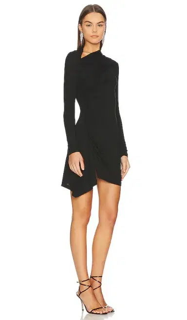 Enza Costa Lurex Jersey Slash Mini Dress | Thumbnail 2 Enza Costa Lurex Jersey Slash Mini Dress | Thumbnail 2