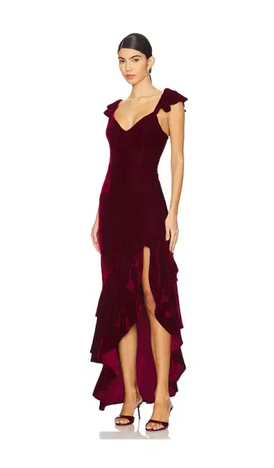 Tularosa Camille Velvet Gown | Thumbnail 2 Tularosa Camille Velvet Gown | Thumbnail 2