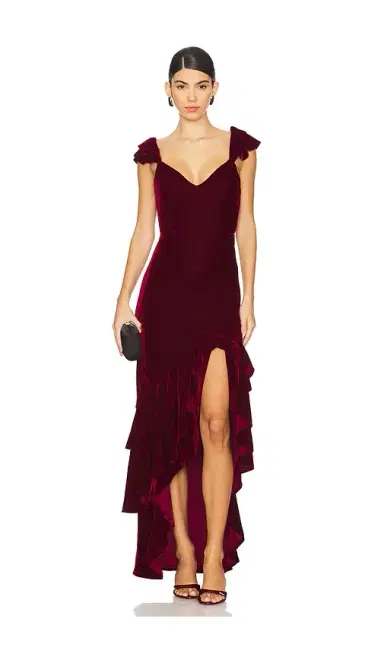 Tularosa Camille Velvet Gown | Thumbnail 1 Tularosa Camille Velvet Gown | Thumbnail 1