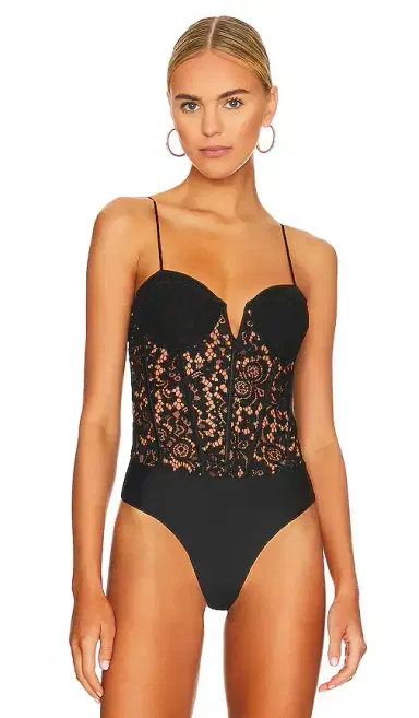 Cami NYC Anne Corded Lace Bodysuit | Thumbnail 2 Cami NYC Anne Corded Lace Bodysuit | Thumbnail 2