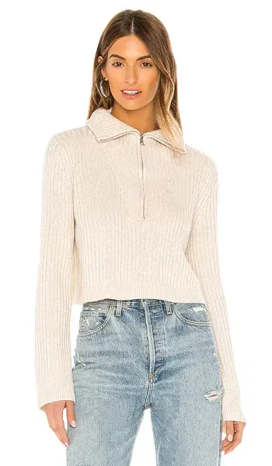 Tularosa Lovelle Zip Up Sweater | Thumbnail 2 Tularosa Lovelle Zip Up Sweater | Thumbnail 2
