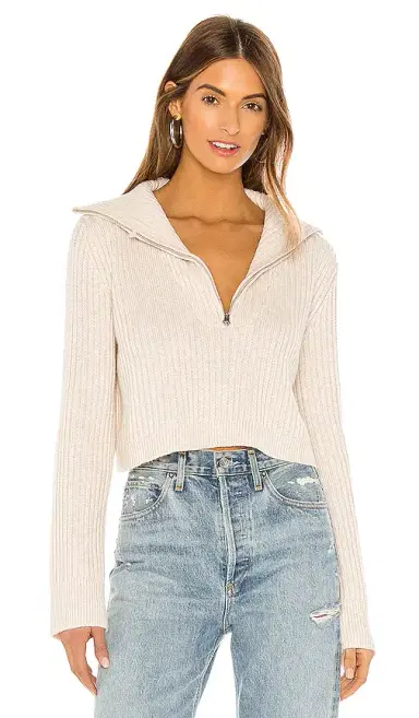 Tularosa Lovelle Zip Up Sweater | Thumbnail 1 Tularosa Lovelle Zip Up Sweater | Thumbnail 1