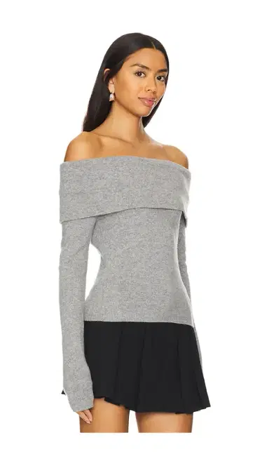 Alice + Olivia Alice + Olivia Coretta Off Shoulder Pullover | Thumbnail 2 Alice + Olivia Alice + Olivia Coretta Off Shoulder Pullover | Thumbnail 2