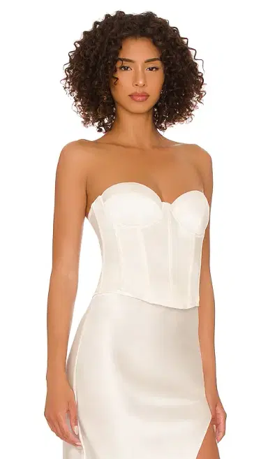 Fleur du Mal Hamptons Bustier | Thumbnail 2 Fleur du Mal Hamptons Bustier | Thumbnail 2