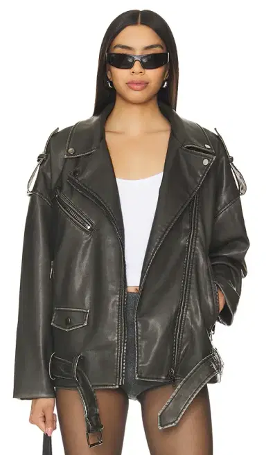 LIONESS Ace Biker Jacket | Thumbnail 1 LIONESS Ace Biker Jacket | Thumbnail 1