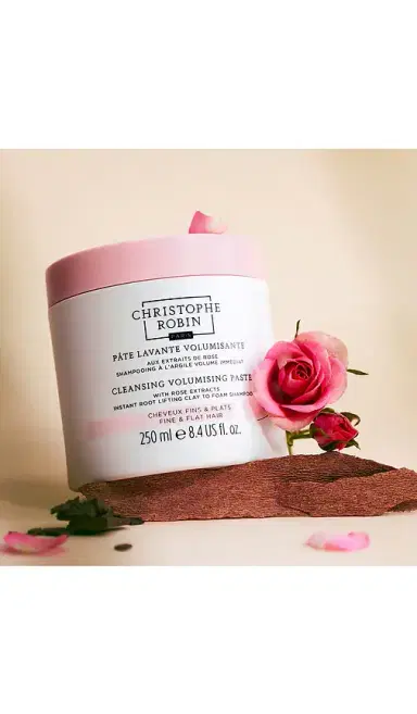 Christophe Robin Cleansing Volumizing Paste With Pure Rassoul Clay And Rose Extracts | Thumbnail 2 Christophe Robin Cleansing Volumizing Paste With Pure Rassoul Clay And Rose Extracts | Thumbnail 2