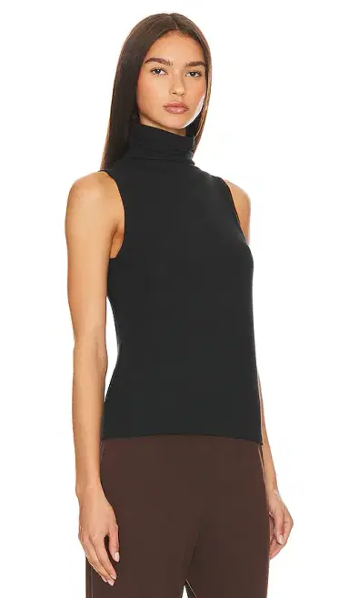 Vince Sleeveless Turtleneck | Thumbnail 2 Vince Sleeveless Turtleneck | Thumbnail 2