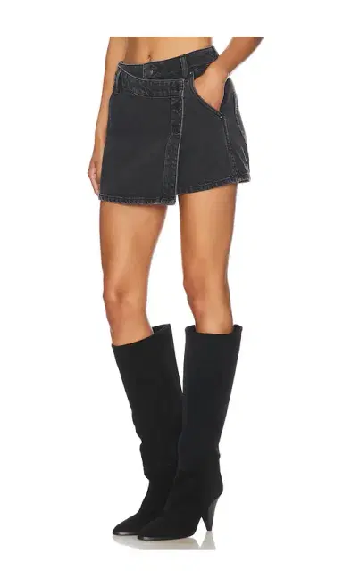 Free People x We The Free Wynne Denim Skirt | Thumbnail 2 Free People x We The Free Wynne Denim Skirt | Thumbnail 2