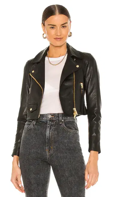 ALLSAINTS Elora Biker Jacket | Thumbnail 1 ALLSAINTS Elora Biker Jacket | Thumbnail 1
