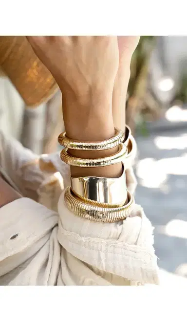 Ettika Smooth Cuff Bracelet | Thumbnail 2 Ettika Smooth Cuff Bracelet | Thumbnail 2