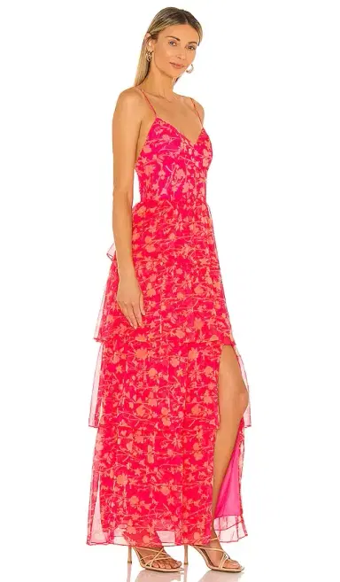 Amanda Uprichard Thaddea Maxi Dress | Thumbnail 2 Amanda Uprichard Thaddea Maxi Dress | Thumbnail 2