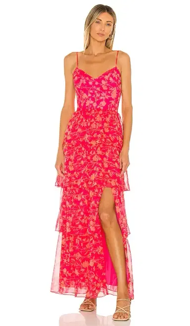 Amanda Uprichard Thaddea Maxi Dress | Thumbnail 1 Amanda Uprichard Thaddea Maxi Dress | Thumbnail 1